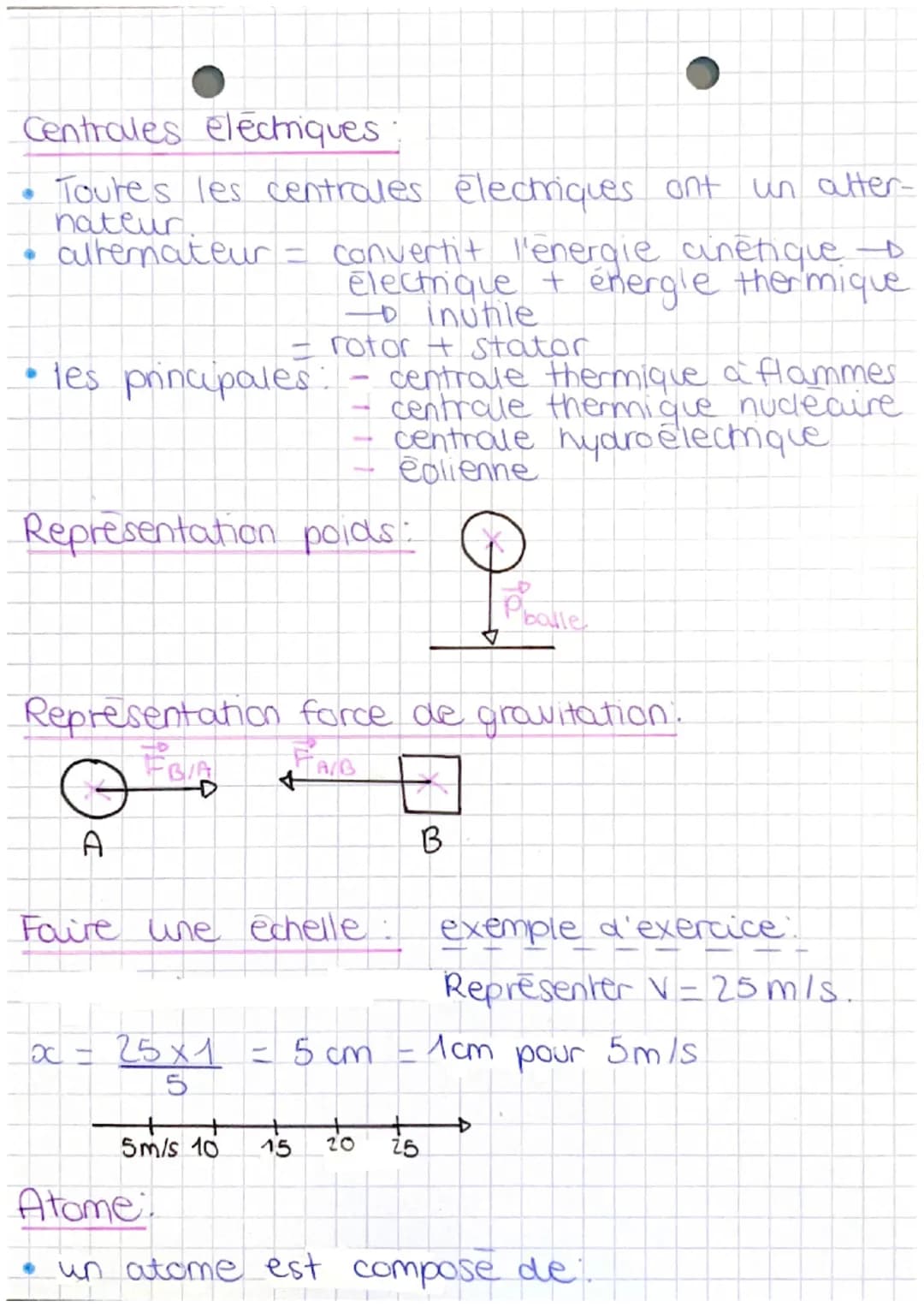 physique
Les Formules à retenir
Vitesse: V = a (S/M)
d Cm/km)
d
km/h m/s = + 3600 x 100
m/s km/h = x 3600÷100
a
• referenciel = objet /perso