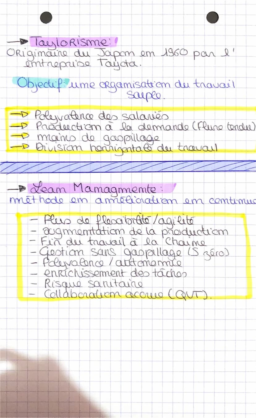 MSDGN
то
Les Différente Organisation du travail
- TayloRisme?
Apparait au USA em
I'Imgémieur Frédéric TayloR..
1880 par
Objectif augmenter l