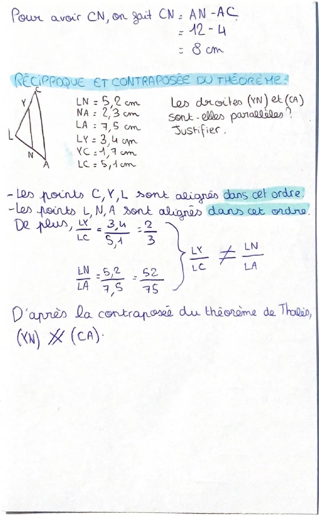 # MATHS **

BREVET BLANC: Thales

A

A
11
M
B
C
N
-Les droites (MN) et (BC) sont
parallèles.
- M appartient à [AB)
-N appartient à [AC)

D'a