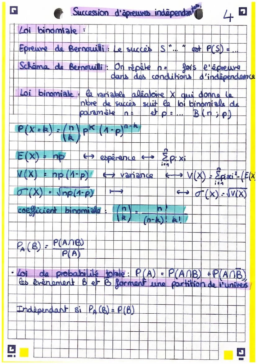 Reccurence →→→ 'n EN on pose Pr
Inihalisation: n = 1
Suites numeriques/
Di
lin 1
be+00 17²
●
Donc on est vraie
Heredite: Soit & un enher nat