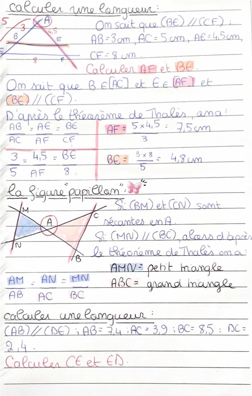 MATHS ⑦Le Théorème de Pythagore
exemple:
Si le triangle ABS est rectangle en A,
alors cen a BS² = BA² + AS²
hypotémuse
E
A
L'hypotenuse est 