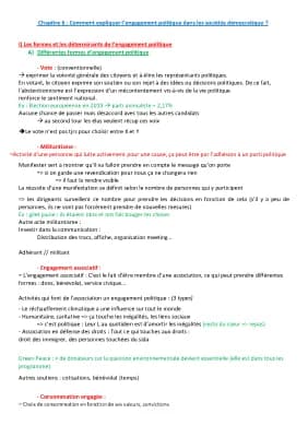 Know Chapitre 6 : comment expliquer l’engagement associatif dans les sociétés démocratiques ? thumbnail