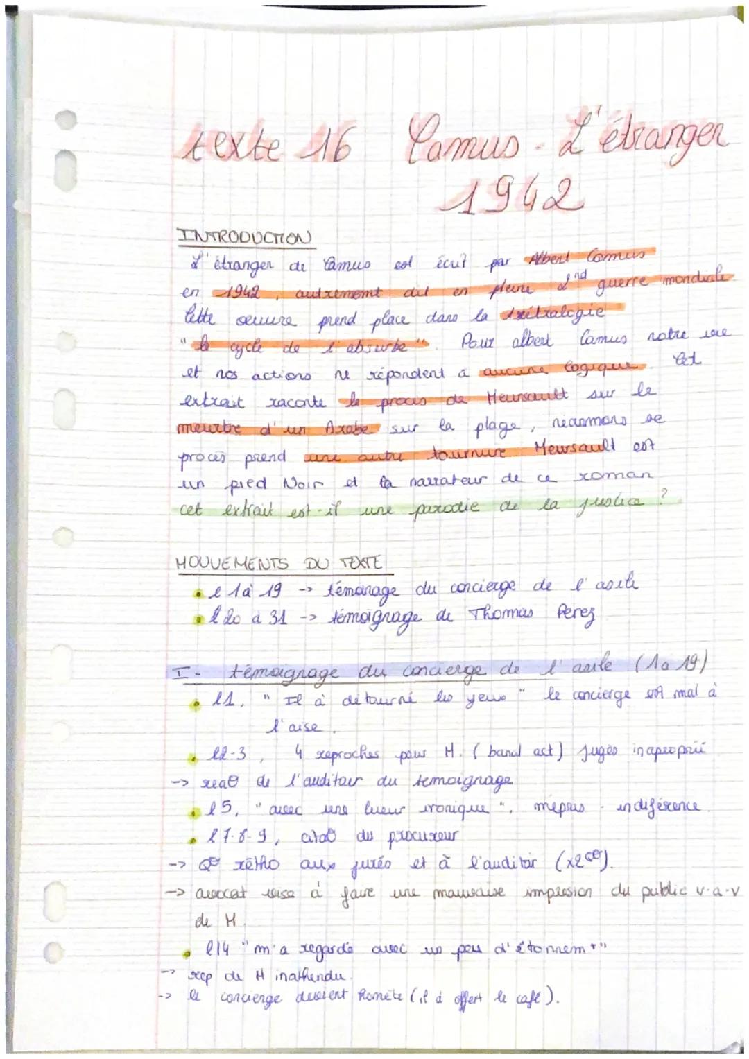 0
texte 26 Comus. L'ebranger
16
1942
->
INTRODUCTION
L'étranger de Camus
en 1942
lette
semure
• le cycle de
et nos actions
MOUVEMENTS DU TEX