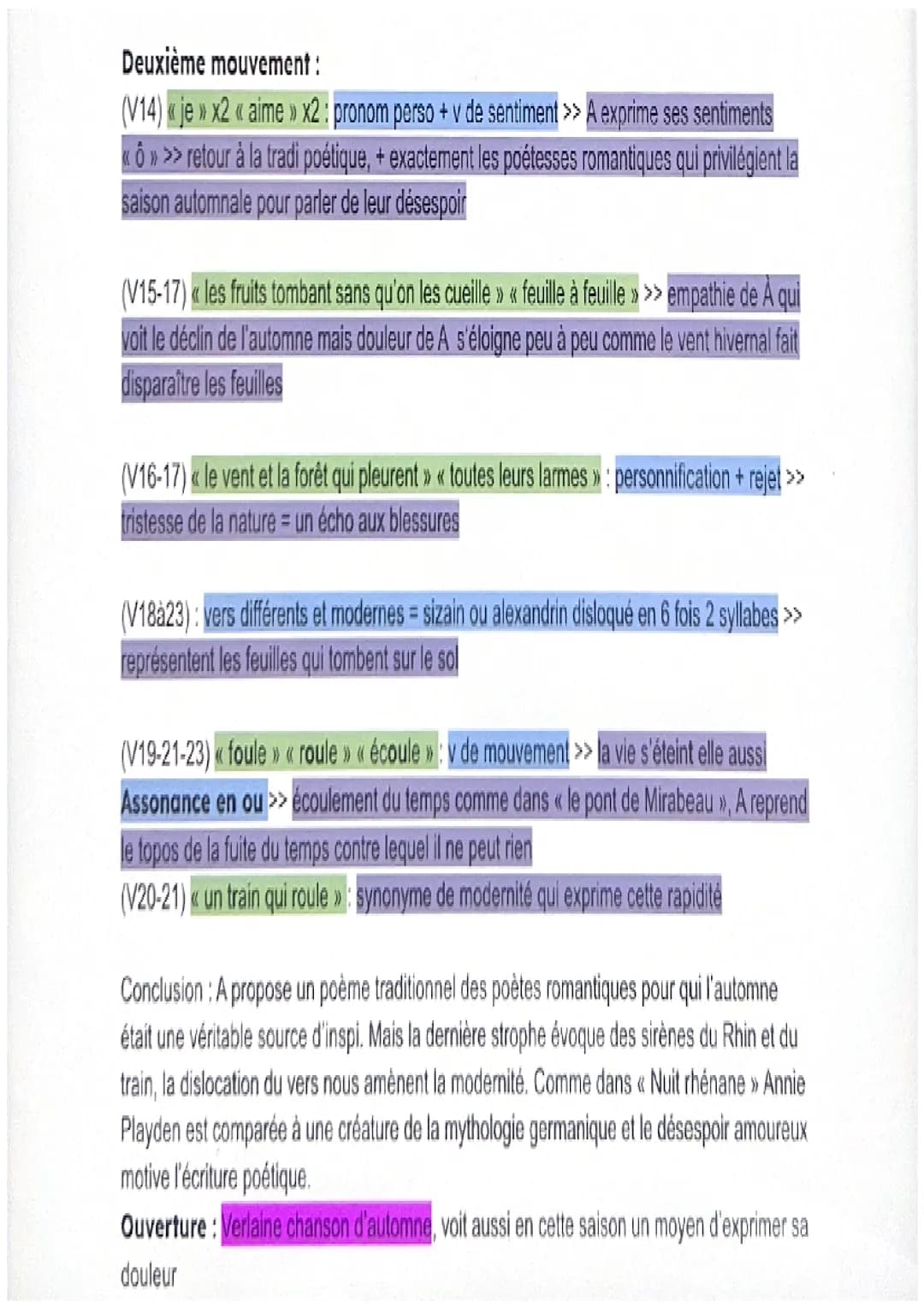 Texte 19: Automne malade
Introduction
Guillaume Apollinaire dont l'œuvre s'inspire du mouvement de l'esprit du nouveau
écrit un recueil nomm