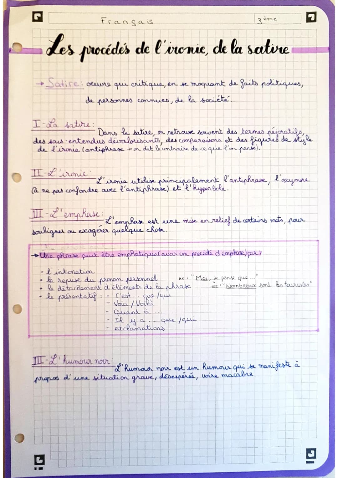 Découvre l'ironie et l'humour noir : exemples et procédés