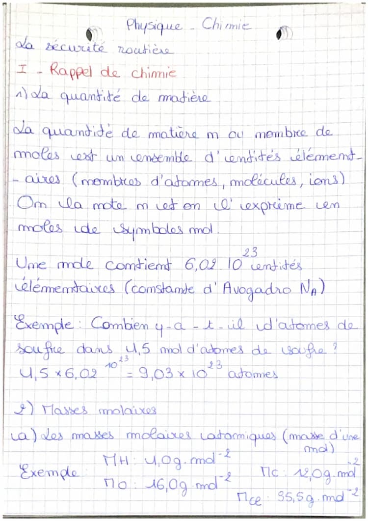 Know Chimie - sécurité routière ( rappel de chimie )  thumbnail