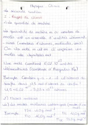 Know Chimie - sécurité routière ( rappel de chimie )  thumbnail