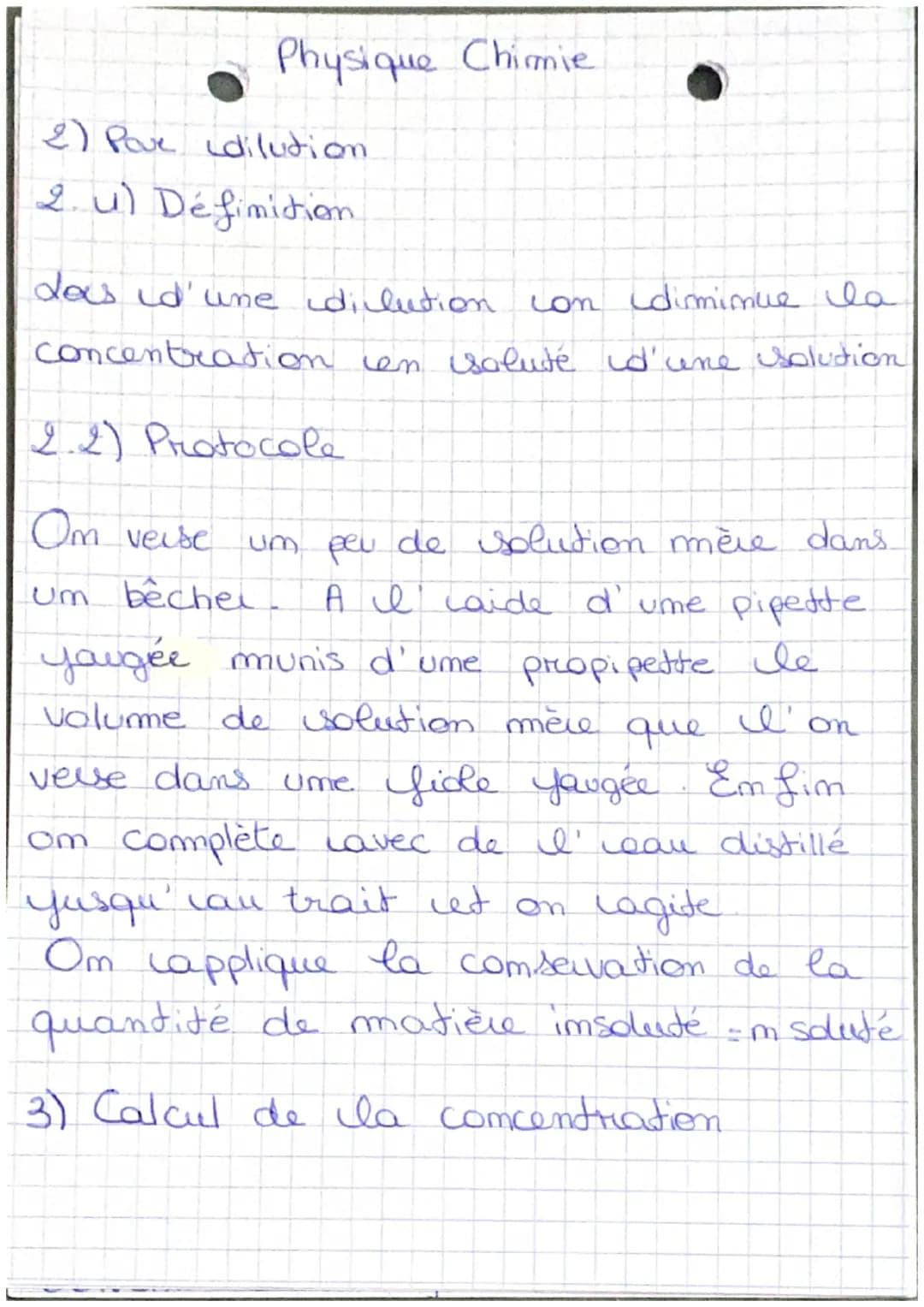 Physique Chimie
La sécurité routière
I
Rappel de chimie
1) La quantité de matière
La quantité de matière m ou membre de
moles est un ensembl