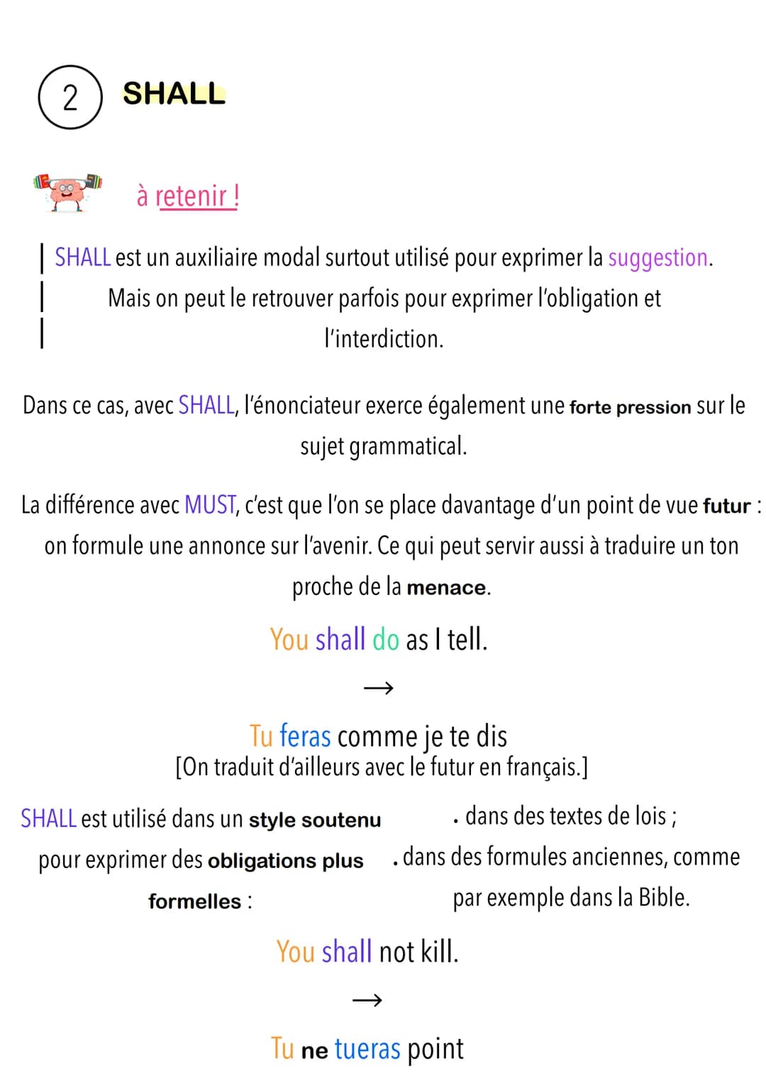 
<h2 id="lesauxiliairesmodauxenanglaispourexprimerlobligation">Les Auxiliaires Modaux en Anglais pour exprimer l'obligation</h2>
<p>Pour exp