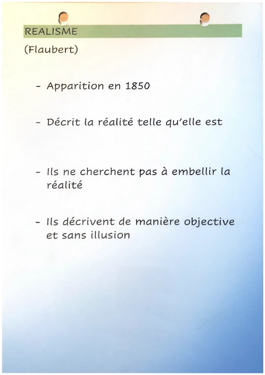 MOUVEMENTS
ROMANTISME
(Baudelaire, V. Hugo)
-
1ere moitié du 19ème siècle
Opposition au classicisme
Prône l'exaltation des sentiments PARNAS