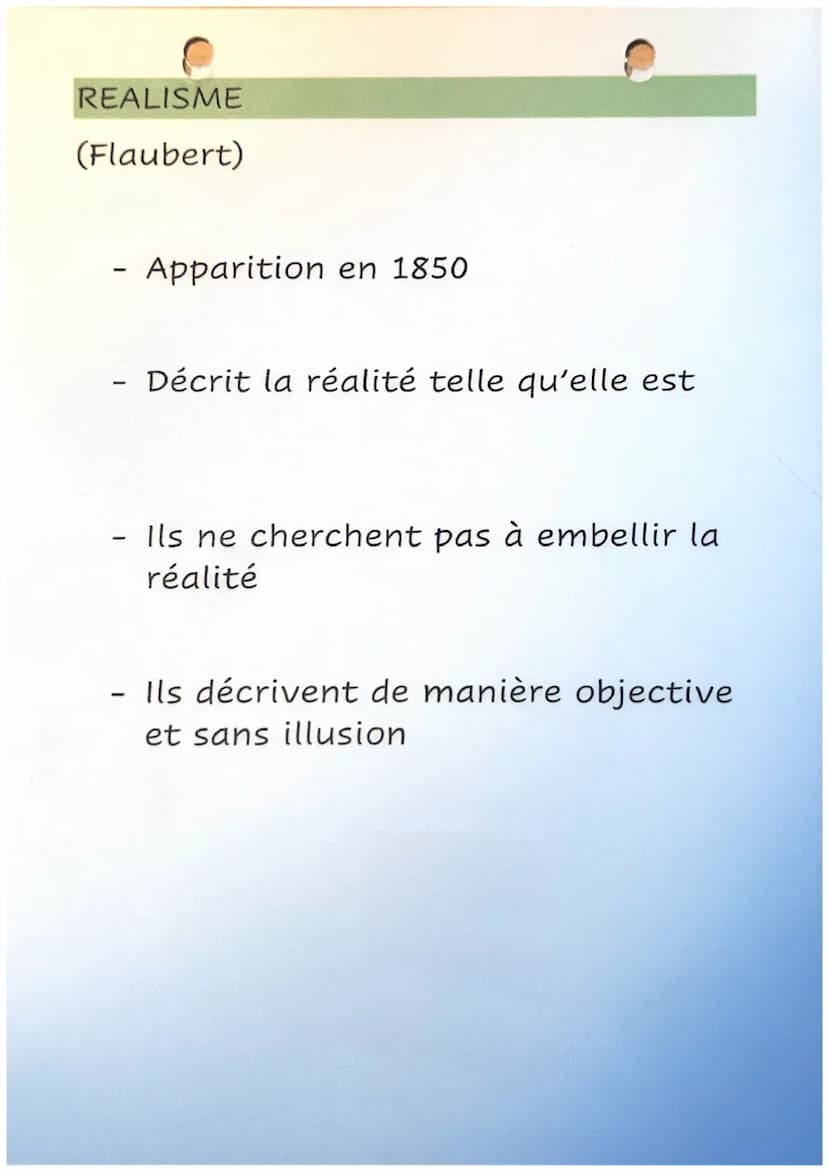 MOUVEMENTS
ROMANTISME
(Baudelaire, V. Hugo)
-
1ere moitié du 19ème siècle
Opposition au classicisme
Prône l'exaltation des sentiments PARNAS