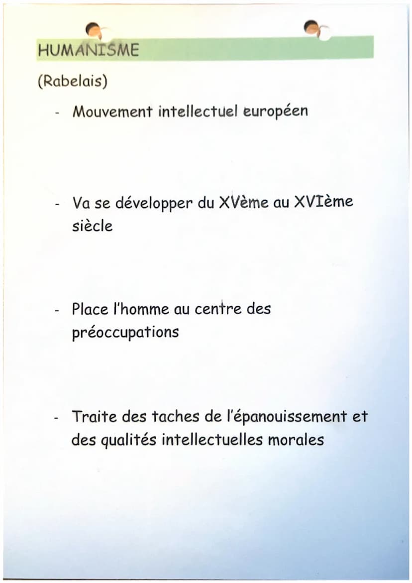 MOUVEMENTS
ROMANTISME
(Baudelaire, V. Hugo)
-
1ere moitié du 19ème siècle
Opposition au classicisme
Prône l'exaltation des sentiments PARNAS