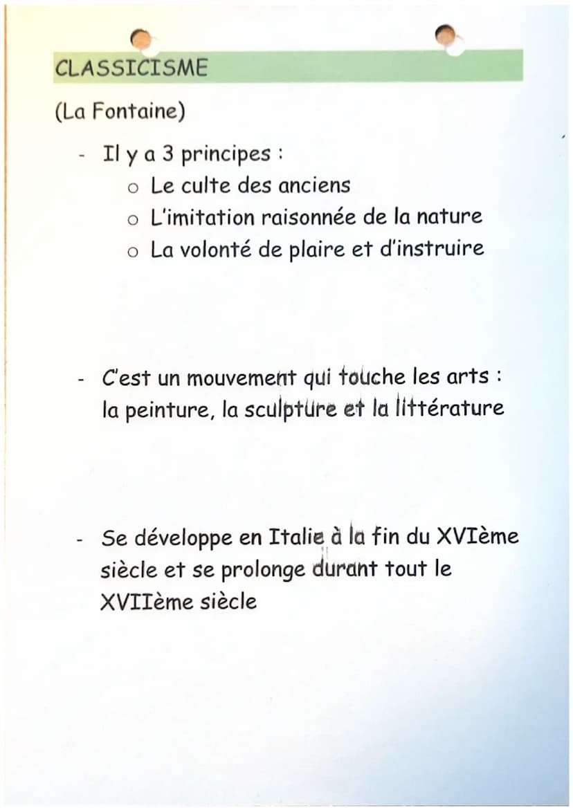 MOUVEMENTS
ROMANTISME
(Baudelaire, V. Hugo)
-
1ere moitié du 19ème siècle
Opposition au classicisme
Prône l'exaltation des sentiments PARNAS