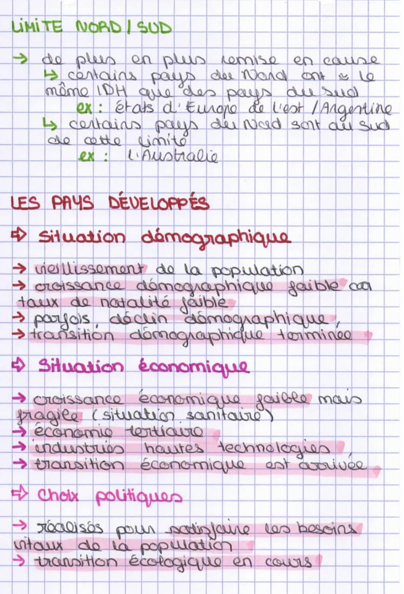 géographie
Démographie, inégalites développement
dans to
mondo
62
definitions
to augmentat
→ DÉVELOPPEMENT: processus d'accumulat"
des riche
