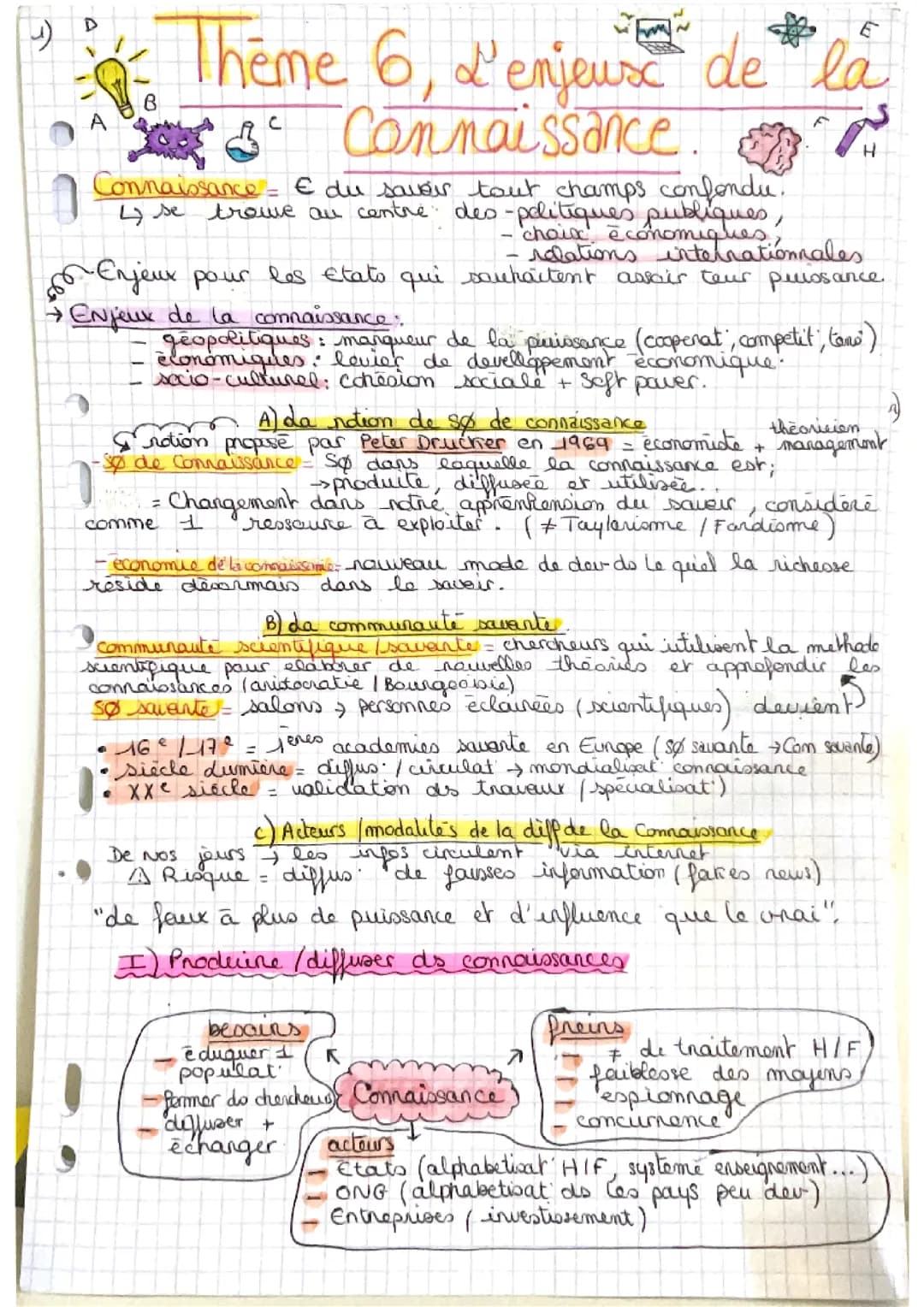 La connaissance HGGSP