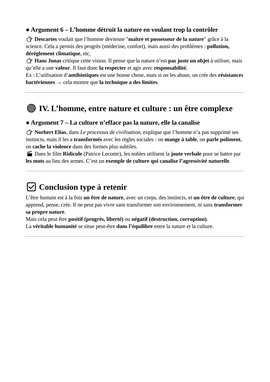 --- OCR Start ---
La Nature
Définitions des concepts
Nature: Ce qui existe sans l'intervention humaine. Elle peut désigner soit l'essence d'