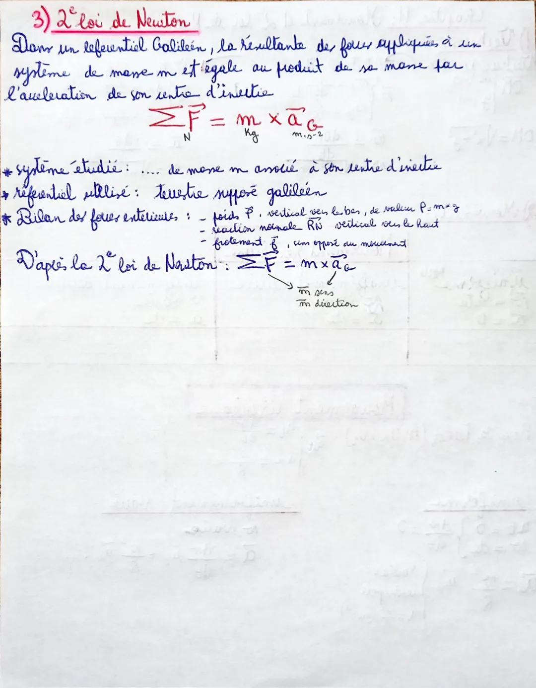 Chapitie H1: Mouvement et 2² loi de Newton.
1) Vecteurs:
Vecteur position Vecteur viteņe
OM
•S№²x =
[x (m)
14 (m) eqt horaire
Ny
OM= √√₂x² +