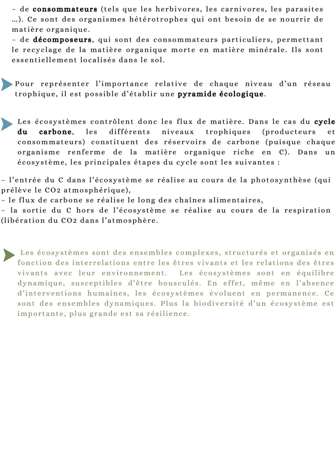 LES ÉCOSYSTÈMES : DES INTERACTIONS DYNAMIQUES ENTRE
LES ÊTRES VIVANES ET ENTRE EUX ET LEUR MILIEU
Un écosystème est formé par l'association 