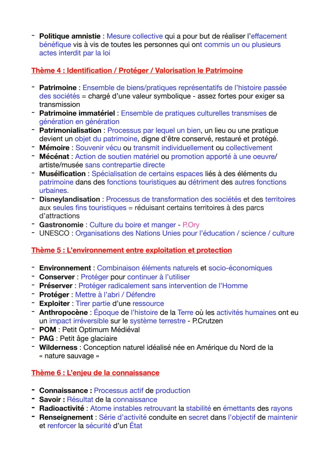 HGGSP: Définitions
Thème 1: De nouveaux espaces de conquêtes
-
Thalassocratie : État dont la puissance réside dans ses possédions
maritimes
