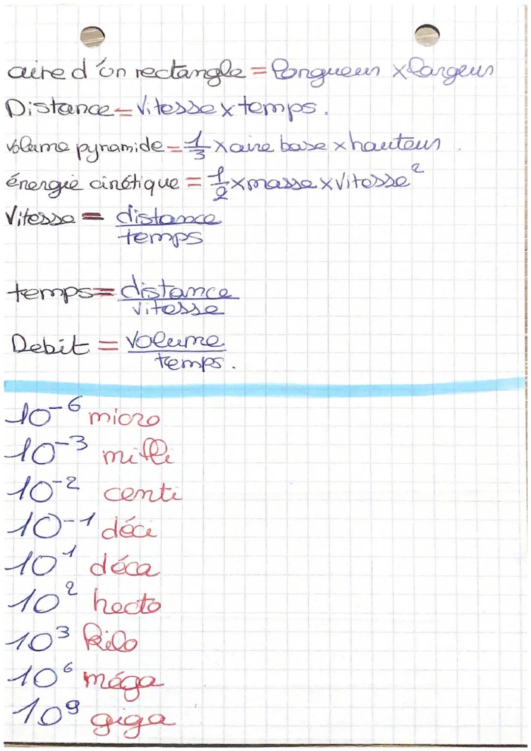 Math

Puissance et grandeurs,
$a^m x a^n = a^{m+m}$

$\frac{1}{a^n} = a^{-m}$

$\frac{a^m}{a^n} = a^{m-m}$

$(a^m)^n = a^{mxn}$

$(axb)^n = 