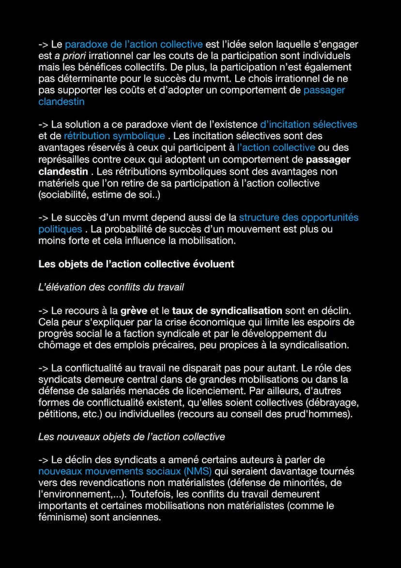 Chapitre 2 : Comment expliquer l'engagement
politique ?
Comment et pourquoi s'engage-t-on ?
Les formes de l'engagement politique
-> La forme