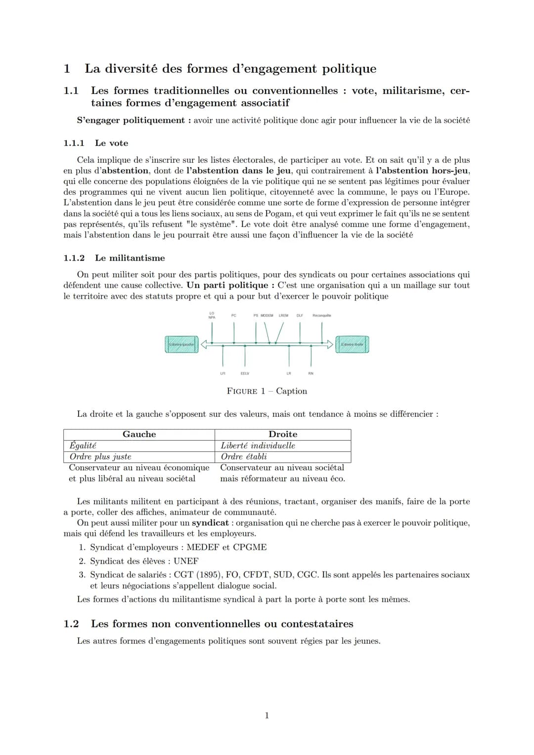 LYCEE GENERAL ET TECHNOLOGIQUE LA BRUYERE
Comment expliquer l'engagement politique
dans les sociétés démocratiques
7 mars 2022
AFFICHARD-PIE