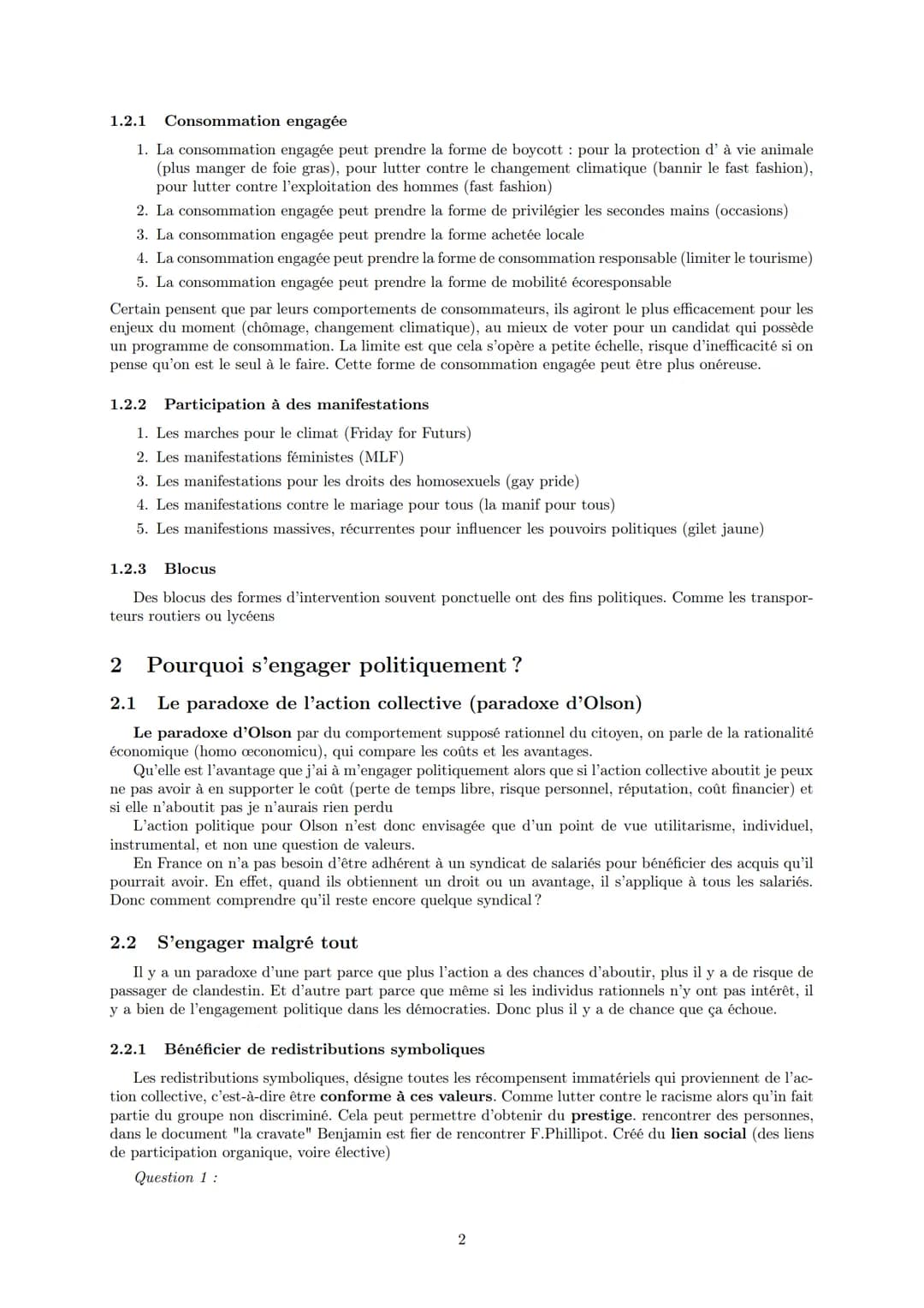 LYCEE GENERAL ET TECHNOLOGIQUE LA BRUYERE
Comment expliquer l'engagement politique
dans les sociétés démocratiques
7 mars 2022
AFFICHARD-PIE