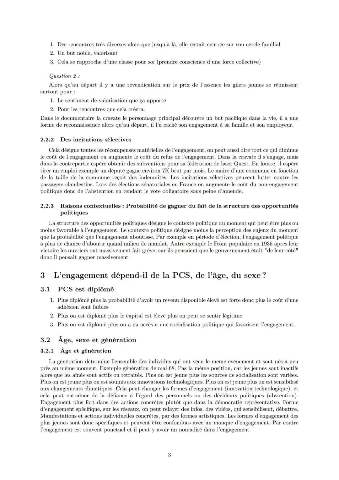 LYCEE GENERAL ET TECHNOLOGIQUE LA BRUYERE
Comment expliquer l'engagement politique
dans les sociétés démocratiques
7 mars 2022
AFFICHARD-PIE