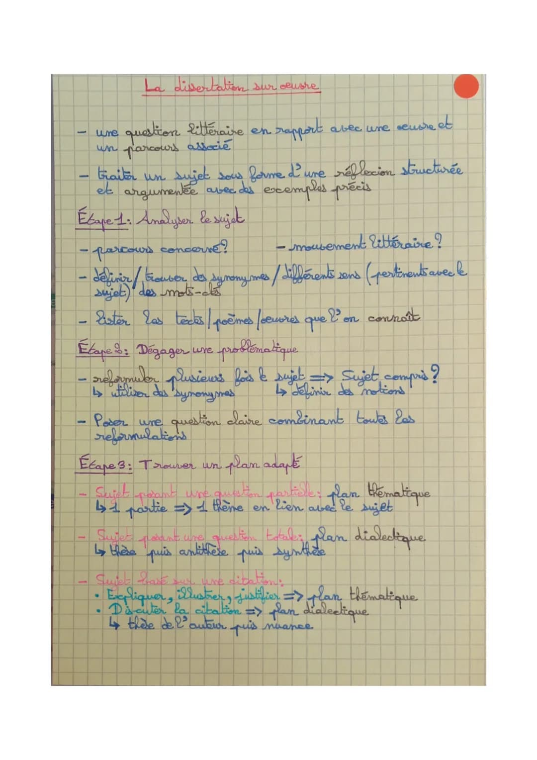 1
rapport
traiter un sujet sous forme d'une réflecion structurée
et argumentée avec des exemples précis
Étape 1: Analyser le sujet
-
-
ure q