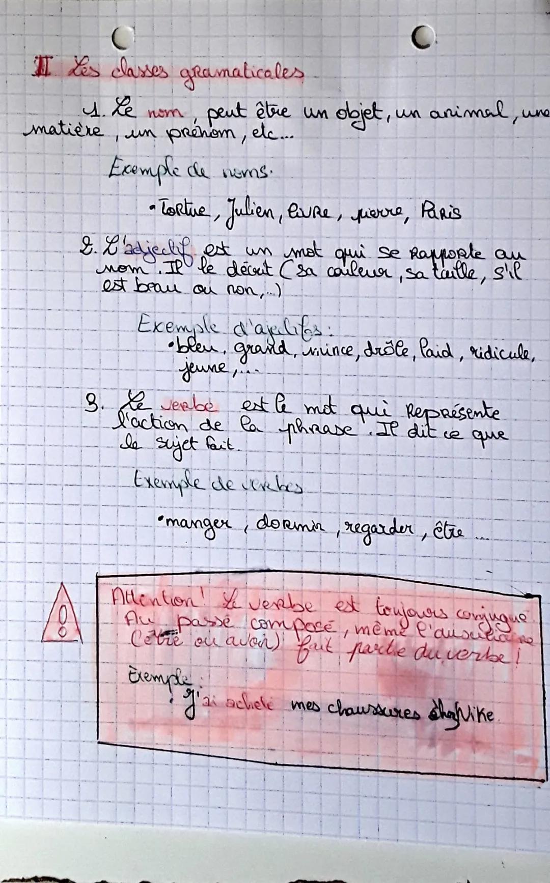 clase classe quamaticale et
fonction grammaticale

1. Les fonctions giramanaticales

1.  Pour trouver le sujet, je me demande qui fait l'act