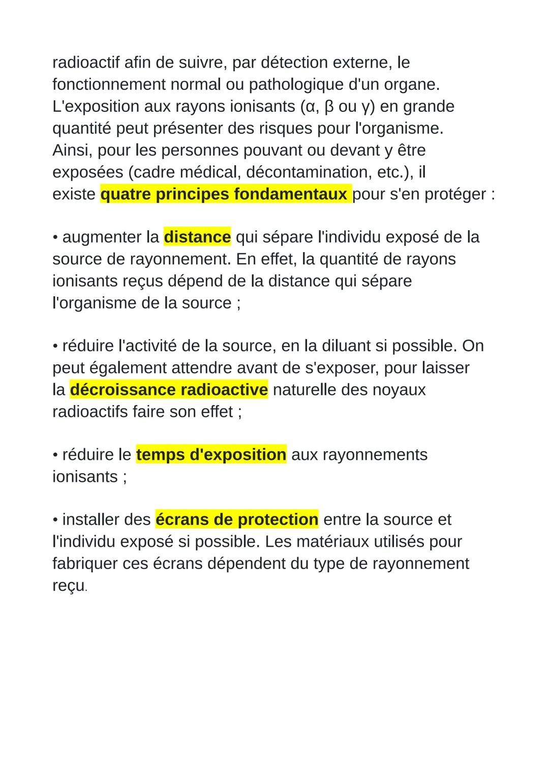 # Évolution temporelle
d'une population de noyaux radioactifs ;
constante radioactive ;
loi de décroissance radioactive :
temps de demi-vie 