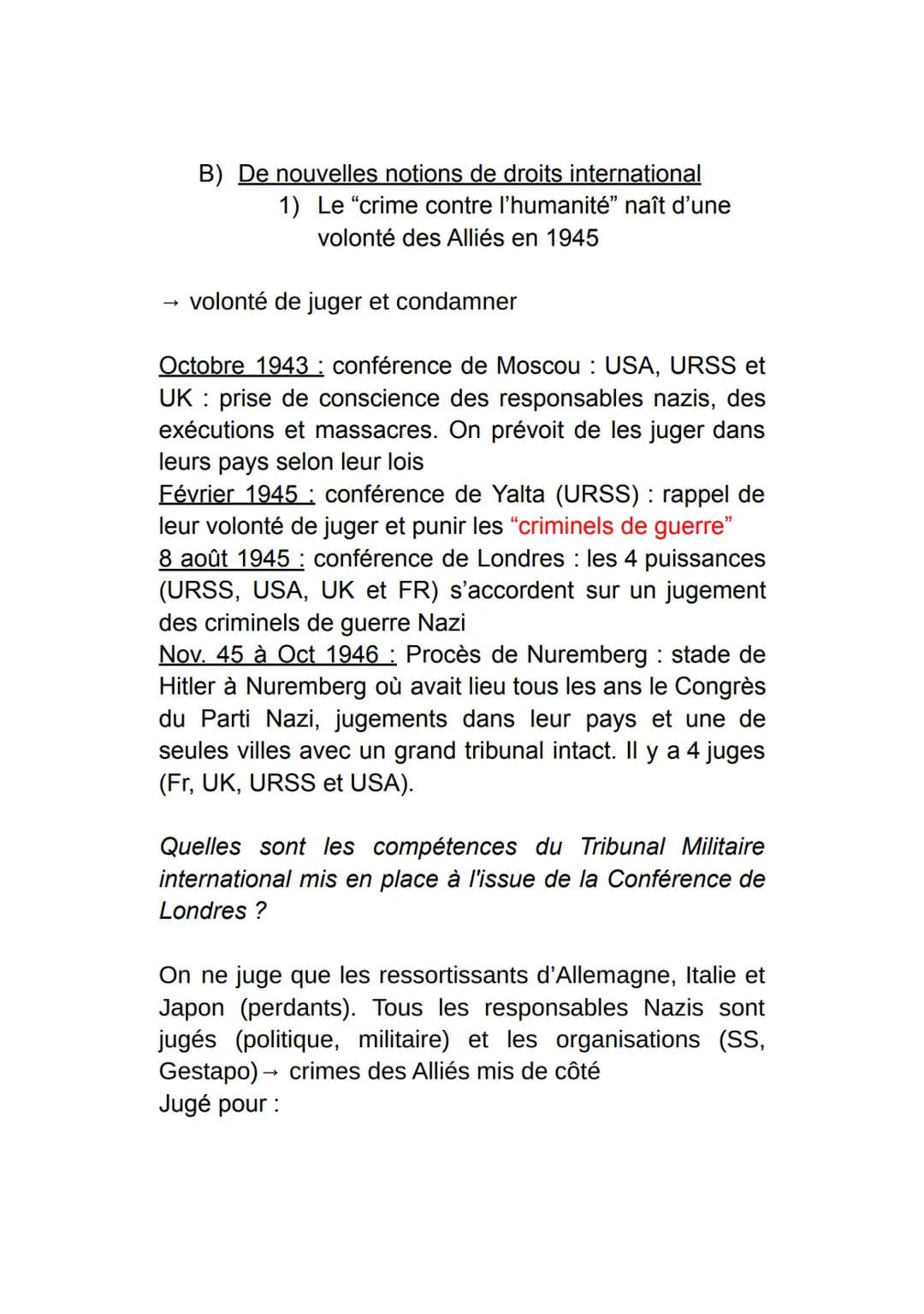 Thème 3 : Histoire et mémoires
Introduction : histoire et mémoire, mémoire et
justice
Exaction: un crime “gratuit" qui ne change pas le cour