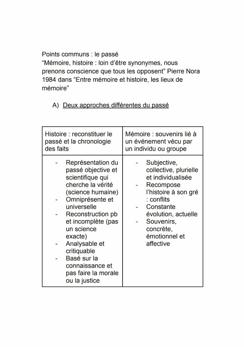 Thème 3 : Histoire et mémoires
Introduction : histoire et mémoire, mémoire et
justice
Exaction: un crime “gratuit" qui ne change pas le cour
