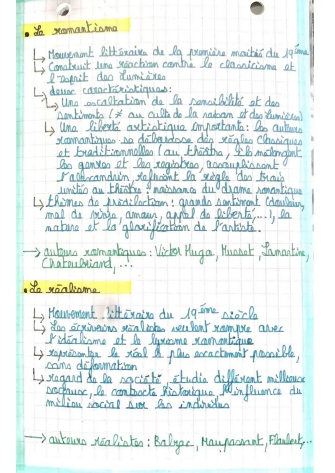 # Les mouvements littéraires/partie 3

•La naturalisme

↳ Mouvement littéraire du 19 sme cherche à aller
plus lain que la réalisme
↳ Influen