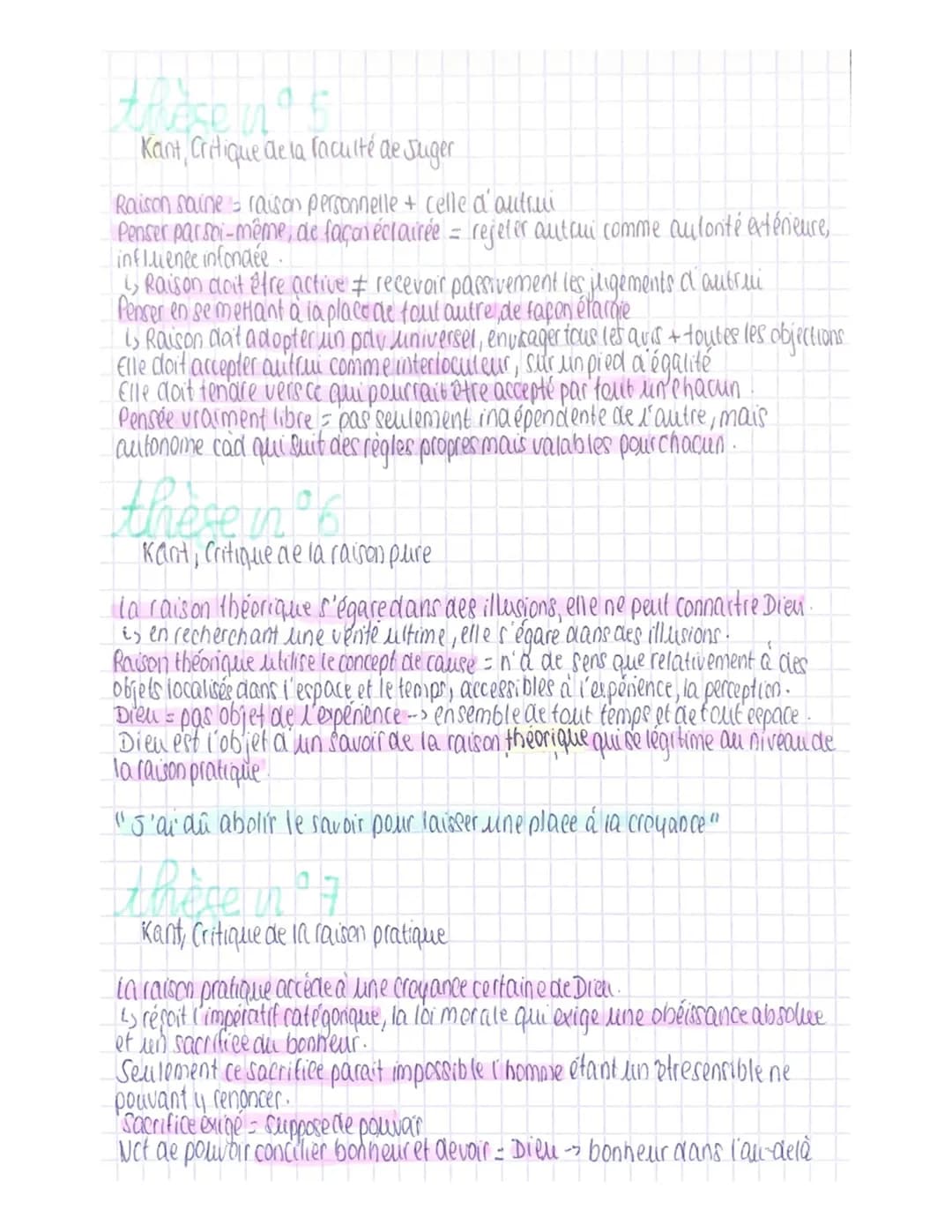 La raison
3 définitions possibles
↓
Raison pratique:
distinguer le bien au
mal
✓
sens intellectuel
Raicon the orque
distinguer le vraidu
fal