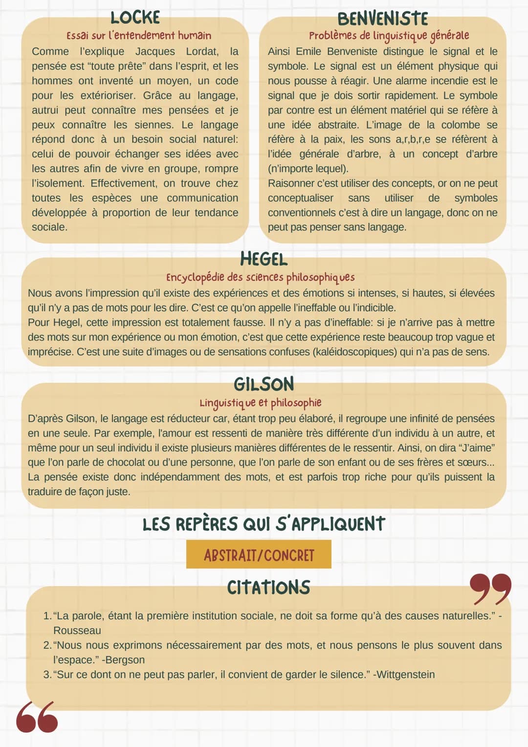 LE LANGAGE
>lingua langue
DÉFINITIONS
1 FONCTION D'EXPRESSION
=Moyen de communication qui se caractérise par un ensemble de signes distincts
