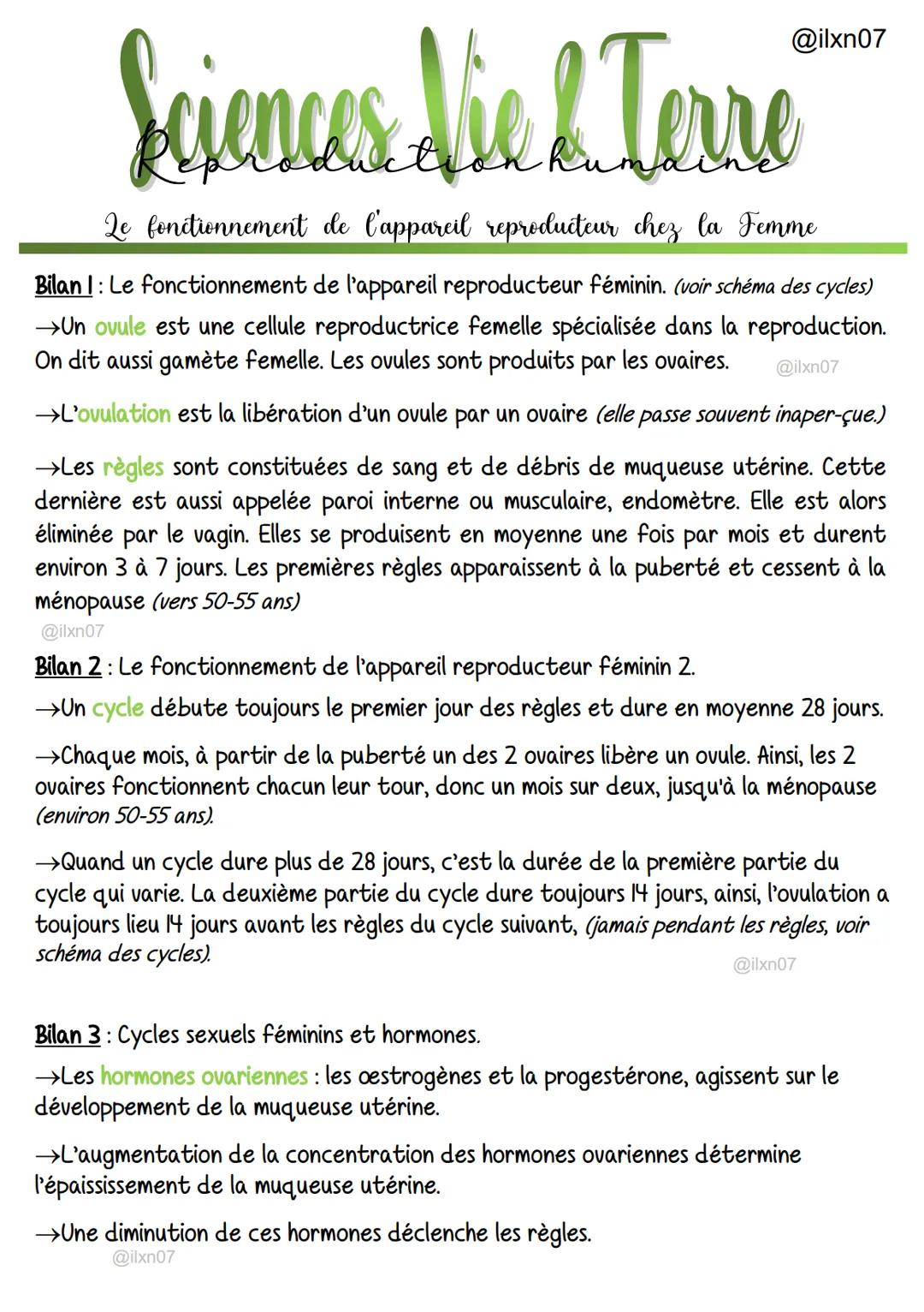 
<p>Le cycle menstruel de la femme comprend plusieurs phases, avec des événements spécifiques qui se produisent à chaque étape. La première 