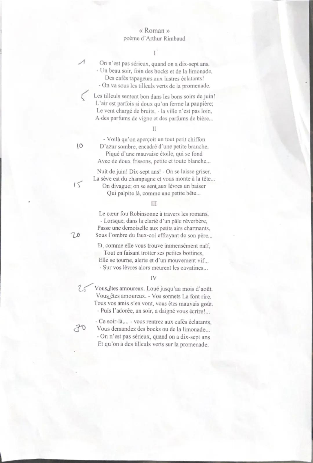 # 1 •

inho
Texte
Ashnance des
muts

Cahiers de Douai

Romam

Arthur Rimbaud 1870.

Imhaduction:

Le XIX ane siècle est jabme atomen Car par
