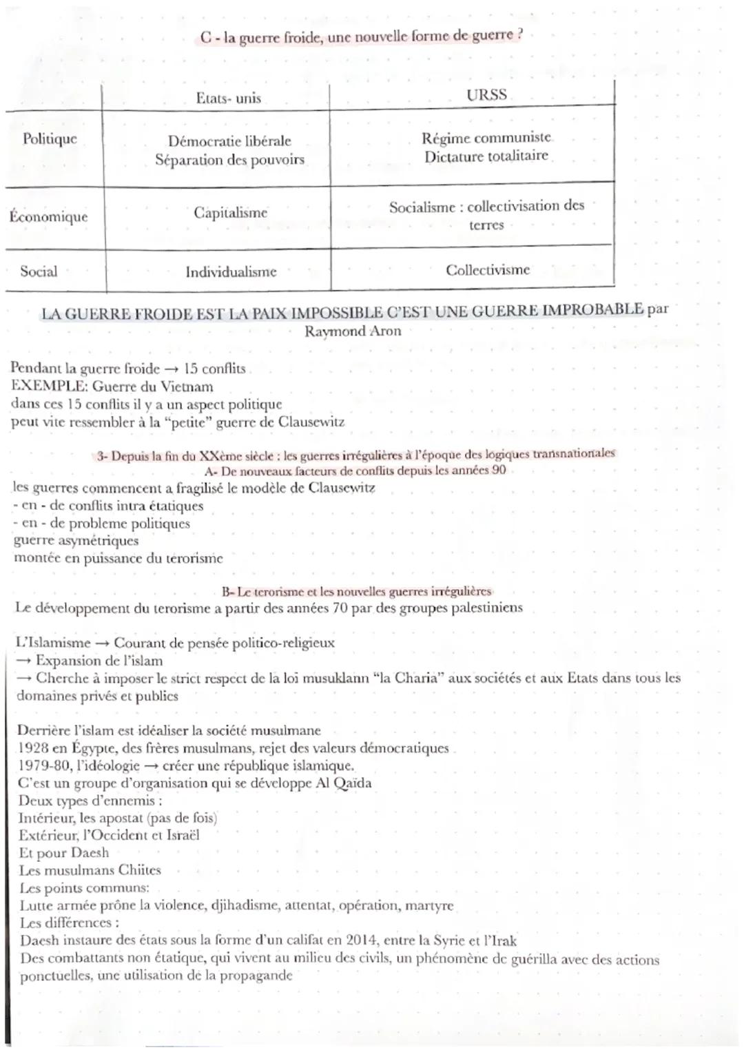 LA DIMENSION POLITIQUE DE LA GUERRE DES CONFLITS
INTERÉTATIQUE AUX ENJEUX TRANSNATIONAUX
Clausewitz (1780-1831)
Officier de l'armée prussien