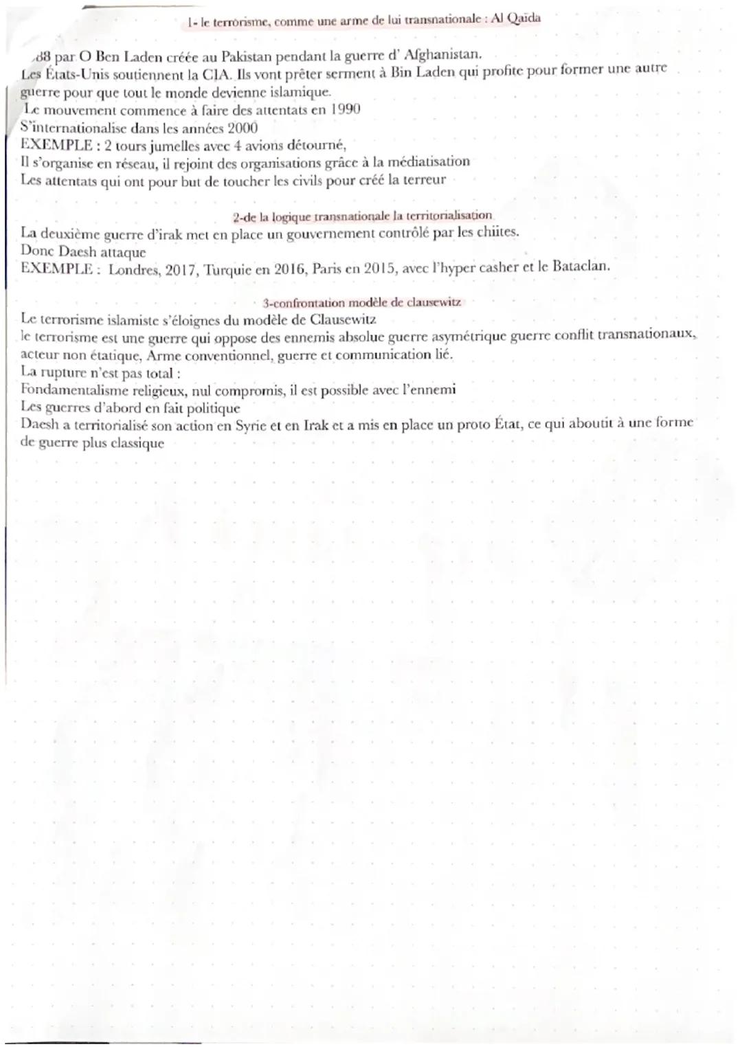 LA DIMENSION POLITIQUE DE LA GUERRE DES CONFLITS
INTERÉTATIQUE AUX ENJEUX TRANSNATIONAUX
Clausewitz (1780-1831)
Officier de l'armée prussien