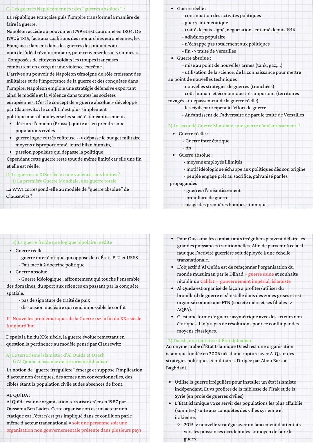 AXE 1 | LA DIMENSION POLITIQUE DE LA
GUERRE DES CONFLITS INTER ÉTATIQUES
AUX ENJEUX TRANSNATIONAUX
Intro :
A travers cet axe nous allons nou
