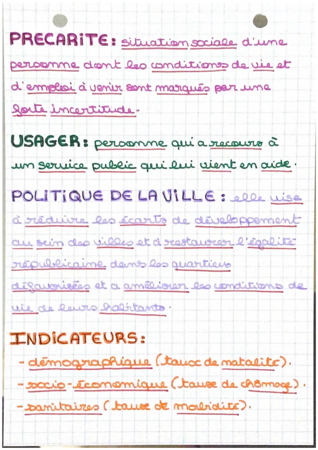 POLITIQUE SOCIALE : mesure prises par
les pouvoirs publics pour améliorer
les conditions de vie des individus,
en limitant les conséquences 