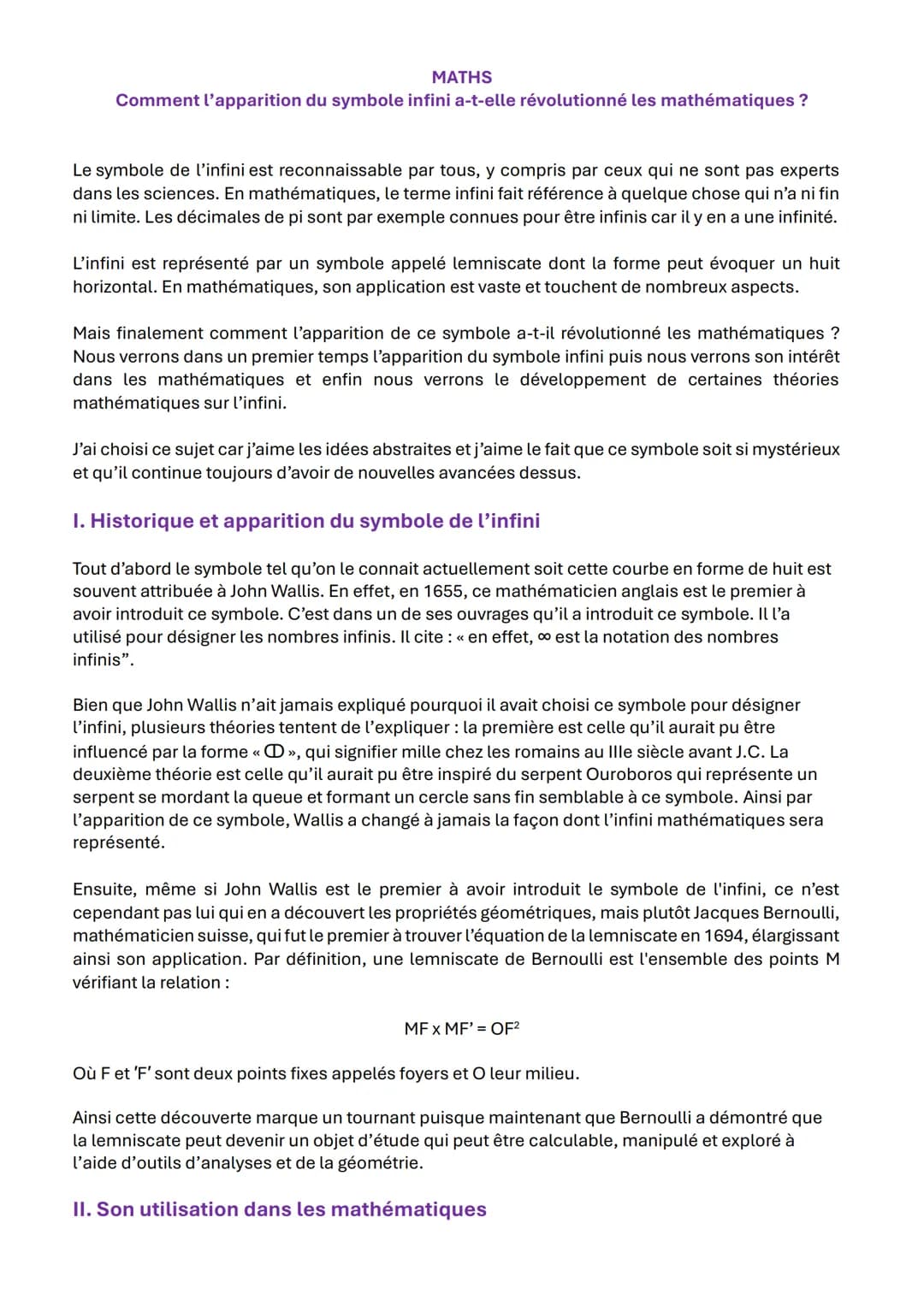 MATHS
Comment l'apparition du symbole infini a-t-elle révolutionné les mathématiques?
Le symbole de l'infini est reconnaissable par tous, y 