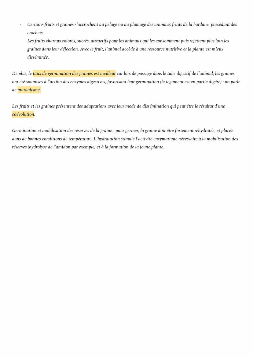 THÈME 1: DE LA PLANTE SAUVAGE A LA PLANTE DOMESTIQUÉE
CHAPITRE 3 : REPRODUCTION DE LA PLANTE Á FLEURS
Comment les plantes colonisent-elles r