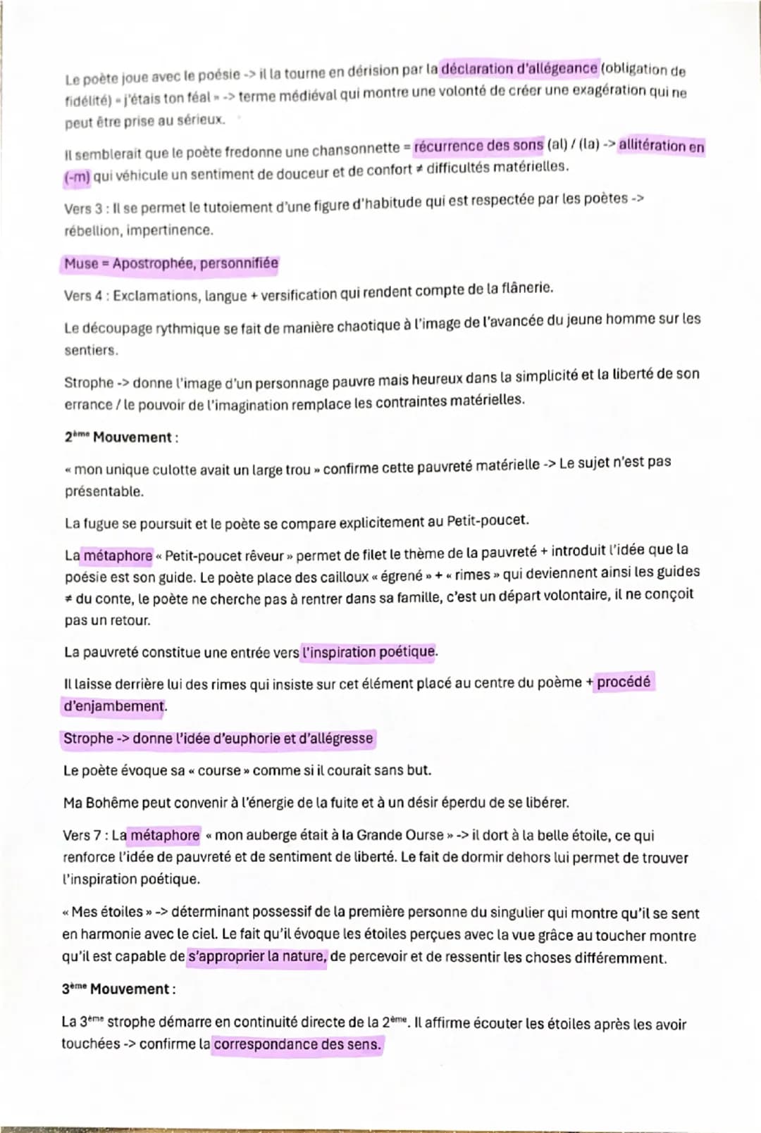 Artur Rimbaud, Les cahiers de Douai, 1870, Ma Bohême / Étude linéaire 13
Introduction: Le cahiers de Douai désignent un manuscrit confié par