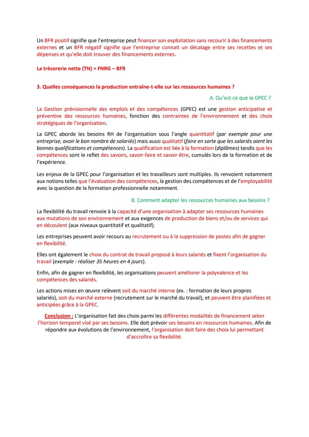 Wahiba Ramdane
1. Pourquoi un diagnostic des ressources est-il nécessaire ?
A. L'analyse des ressources tangibles
Les ressources tangibles s