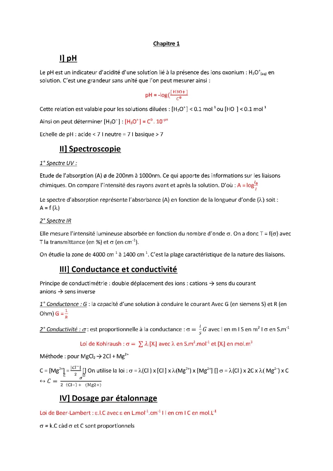 pH et méthodes d’analyses
