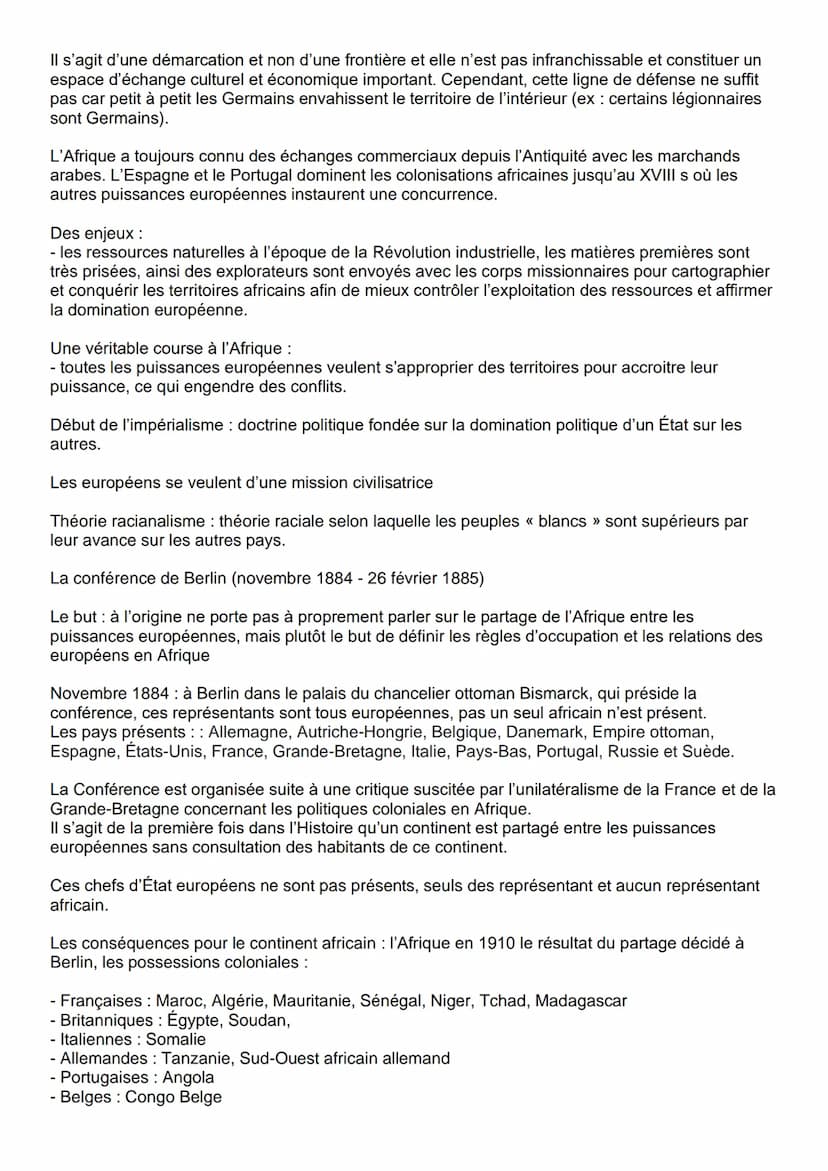 Fiche de révision géopolitique : les frontières
L'espace européen qui a connu le plus de bouleversements de frontières au XX s est l'Europe 