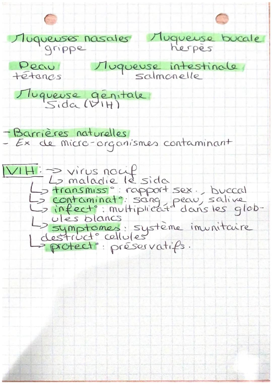 S
2 infect etla lutte contre l'infect
Certaines bactèries (tétanos) produisent
des toxines. 2 infect est accomp-
agrée des symptômes des la 