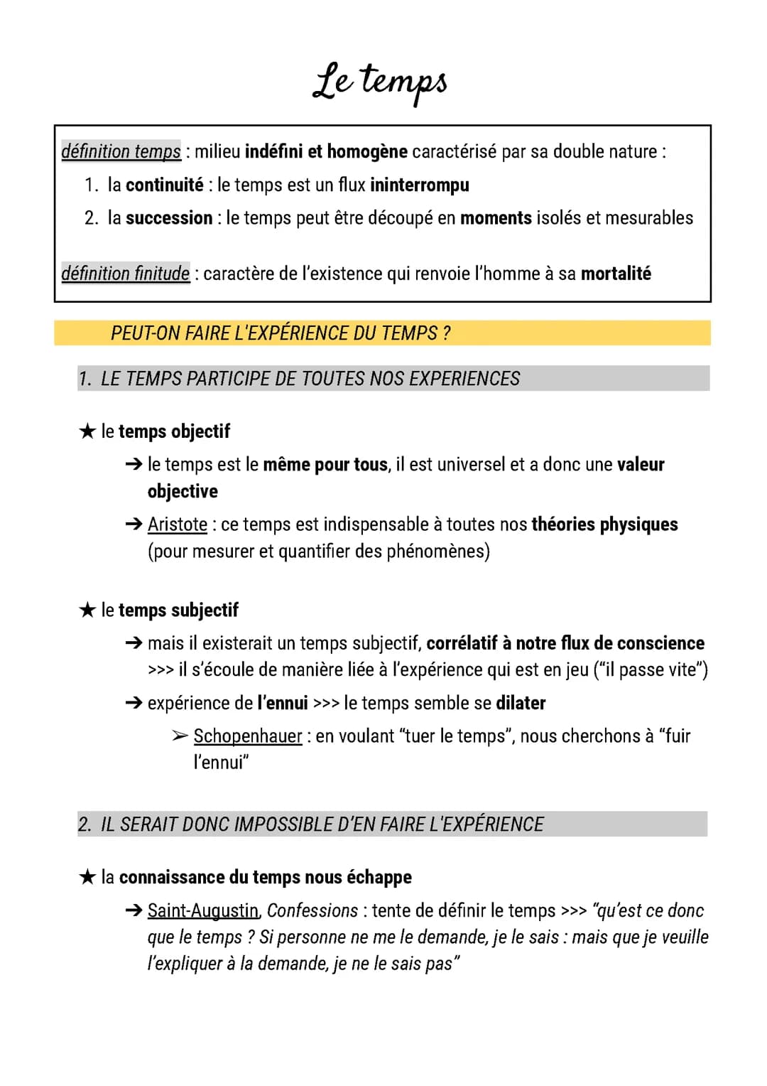 Le temps (philosophie)